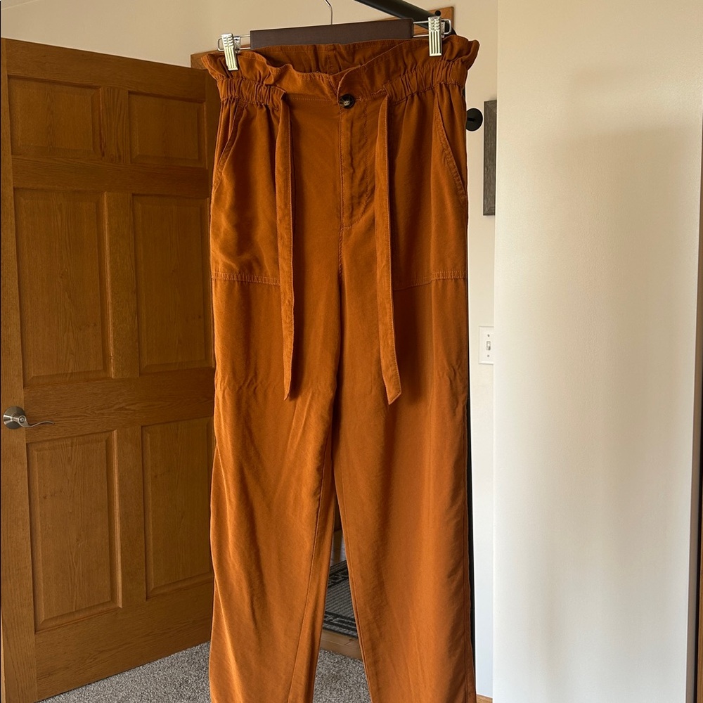 Madewell Cinnamon High-Waist Pants